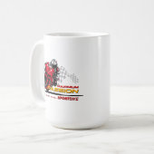 Mug Course de Superbike Passion Maximale Graphique de (Devant gauche)