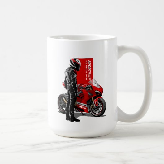 Mug Course de Superbike Passion Maximale Graphique de (Droite)