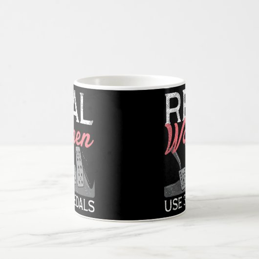 Mug Course de voiture Véritables femmes utiliser 3 péd (Centre)