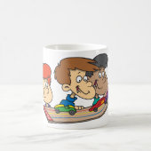 Mug Course de voitures en bois pour enfants (Centre)