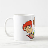 Mug Course de voitures en bois pour enfants (Gauche)