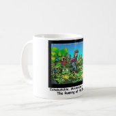 Mug Course Des Grenouilles Taureaux Cadeaux Drôles/Obj (Devant gauche)