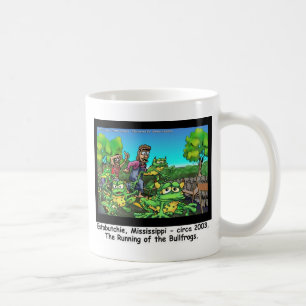 Mug Course Des Grenouilles Taureaux Cadeaux Drôles/Obj