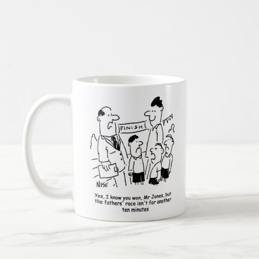Mug Course des Pères de la Journée des Sports scolaire (Gauche)