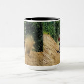 Mug Course du champion de Motocross Dirt-Bike (Centre)