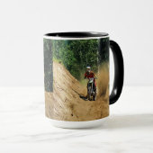 Mug Course du champion de Motocross Dirt-Bike (Devant droit)