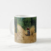Mug Course du champion de Motocross Dirt-Bike (Devant gauche)