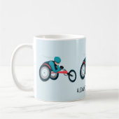 Mug Course en fauteuil roulant (Gauche)