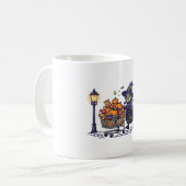 Mug Course folle de sorcière pour Halloween (Devant gauche)