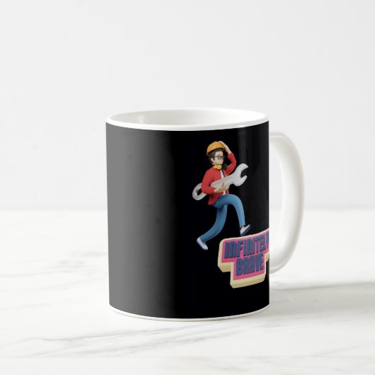 MUG COURSE INFINIE (Devant droit)