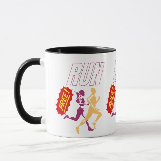Mug course libre (Gauche)
