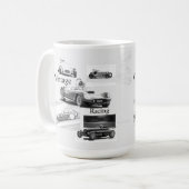 Mug Course vintage (Devant gauche)