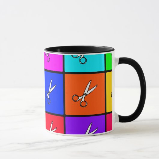 Mug Courses avec des ciseaux (Droite)