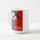 Mug Courses d'air de nation de Cleveland (Devant gauche)