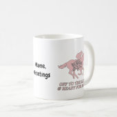 Mug Courses et Roses - Course Hippique (Devant droit)