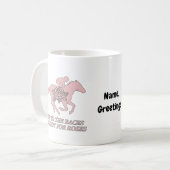 Mug Courses et Roses - Course Hippique (Devant gauche)