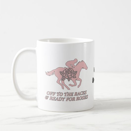 Mug Courses et Roses - Course Hippique (Gauche)