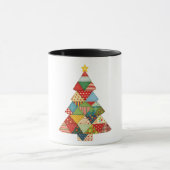 Mug Courtepoint d'arbre de Noël Amoureux de courtepoin (Centre)