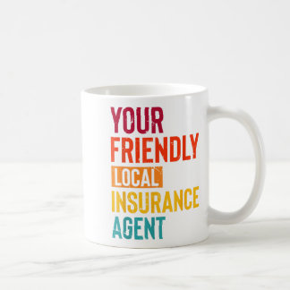 Mug Courtier d'assurance Votre âge d'assurance locale
