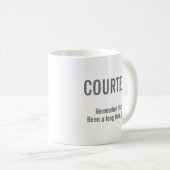 Mug Courtoisie (Devant droit)