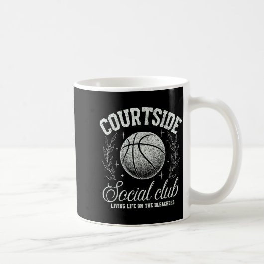 Mug Courtside Social Club Basketball Bleachers Life Qu (Droite)