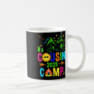 Mug Cousin Camp 2025 Camping Feu de camp Vacances d'ét