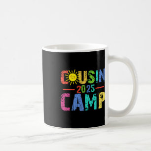 Mug Cousin Camp 2025 Camping Feu de camp Vacances d'ét