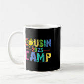 Mug Cousin Camp 2025 Camping Feu de camp Vacances d'ét (Gauche)
