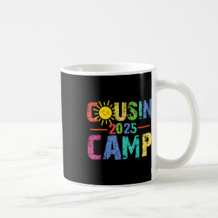 Mug Cousin Camp 2025 Camping Feu de camp Vacances d'ét