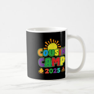 Mug Cousin Camp 2025 Vacances familiales Camping d'été