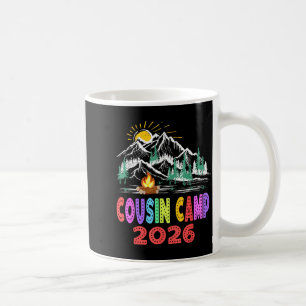 Mug Cousin Camp 2026 Camp Familial Vacances d'Été Camp