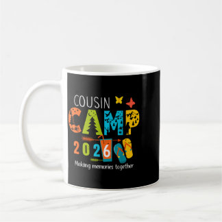 Mug Cousin Camp Vacances d'Été 2026 Création de Souven