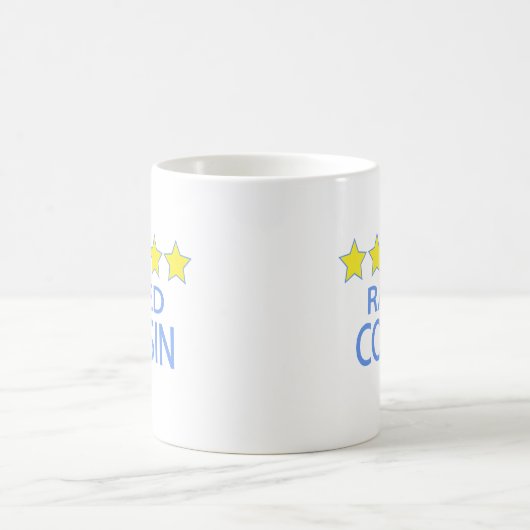 Mug Cousin cinq étoiles (Centre)