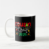 Mug Cousin Crew 2025 Christmas Xmas Holiday Matching F (Gauche)