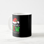 Mug Cousin Crew Christmas Xmas Lights Family Matching (Devant gauche)