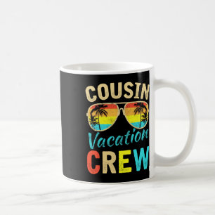 Mug Cousin Crew Famille Vacances Été Plage de vacances