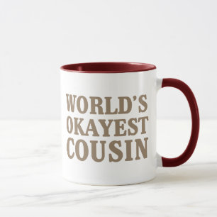 Mug Cousin d'Okayest du monde