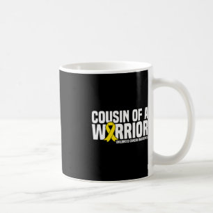 Mug Cousin d'un guerrier Sensibilisation au cancer de