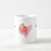 Mug Cousin moderne 'seulement cadeau 'drôle coeur flor (Centre)