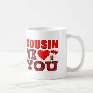 Mug Cousin nous vous aimons