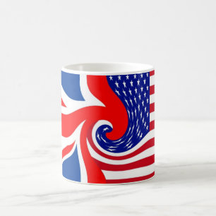 MUG COUSINS D'UK/USA FLAG-LOVIN