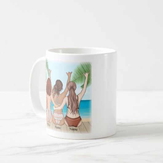 Mug Cousins Parce Que Nos Parents Ne Pouvaient Pas Nou (Devant gauche)