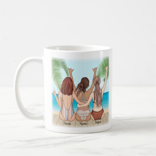 Mug Cousins Parce Que Nos Parents Ne Pouvaient Pas Nou (Gauche)