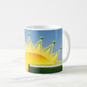 Mug Coussin d'accentuation de la concordance SOLEIL (Devant droit)