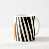 Mug Coussin de bande Zebra imprimé (Devant droit)