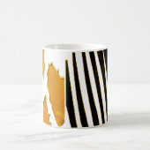 Mug Coussin de bande Zebra imprimé (Centre)