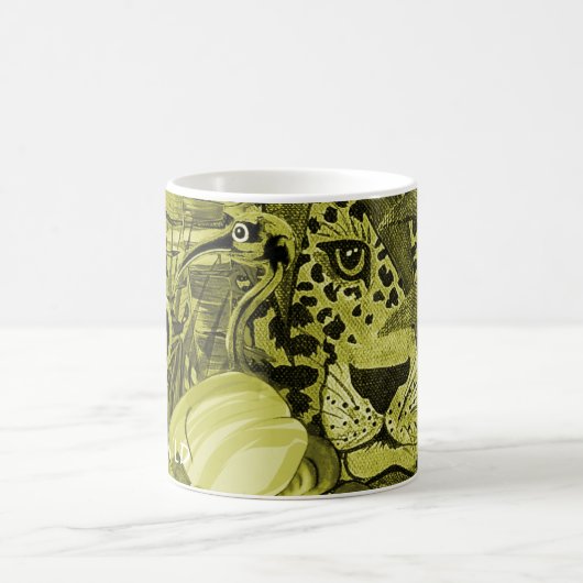 Mug Coussin de brousse léopard olive (Centre)