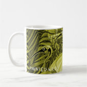 Mug Coussin de brousse léopard olive (Gauche)