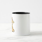 Mug Coussin de chat endormi mignon (Centre)