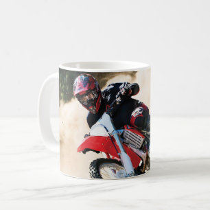 Mug coussin de motocross